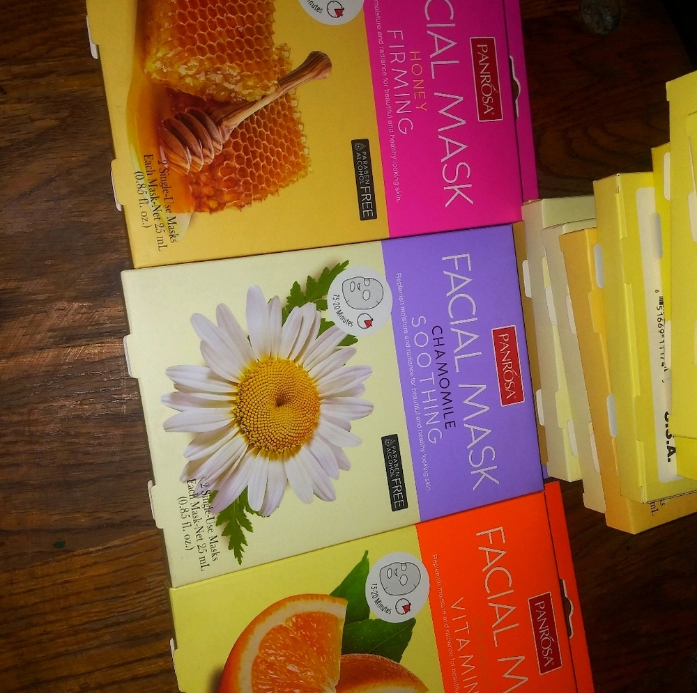 12 Panrosa's Facial Mask Vitamins and collargen
